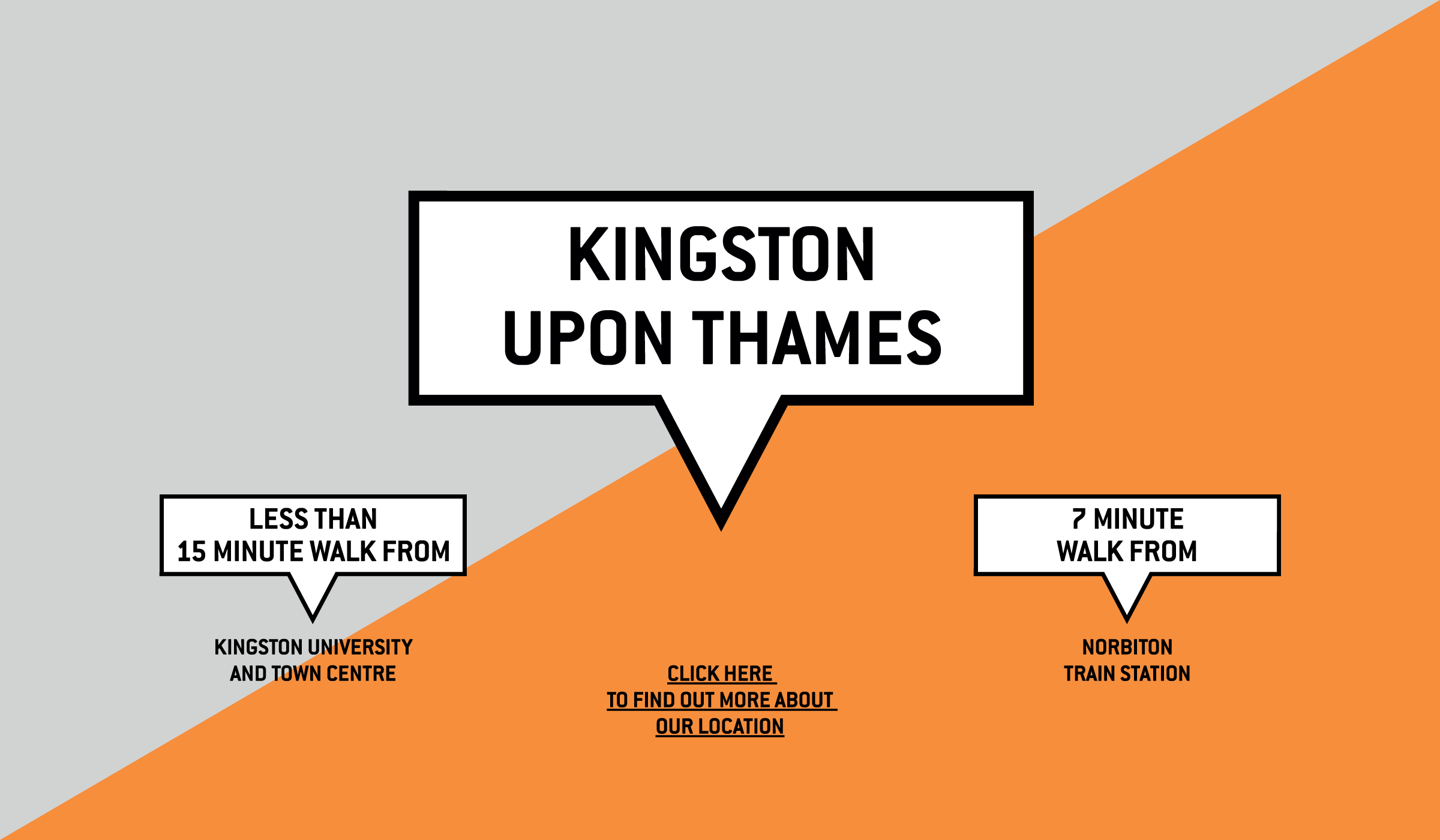Kingston upon Thames. Close to Kingstone University